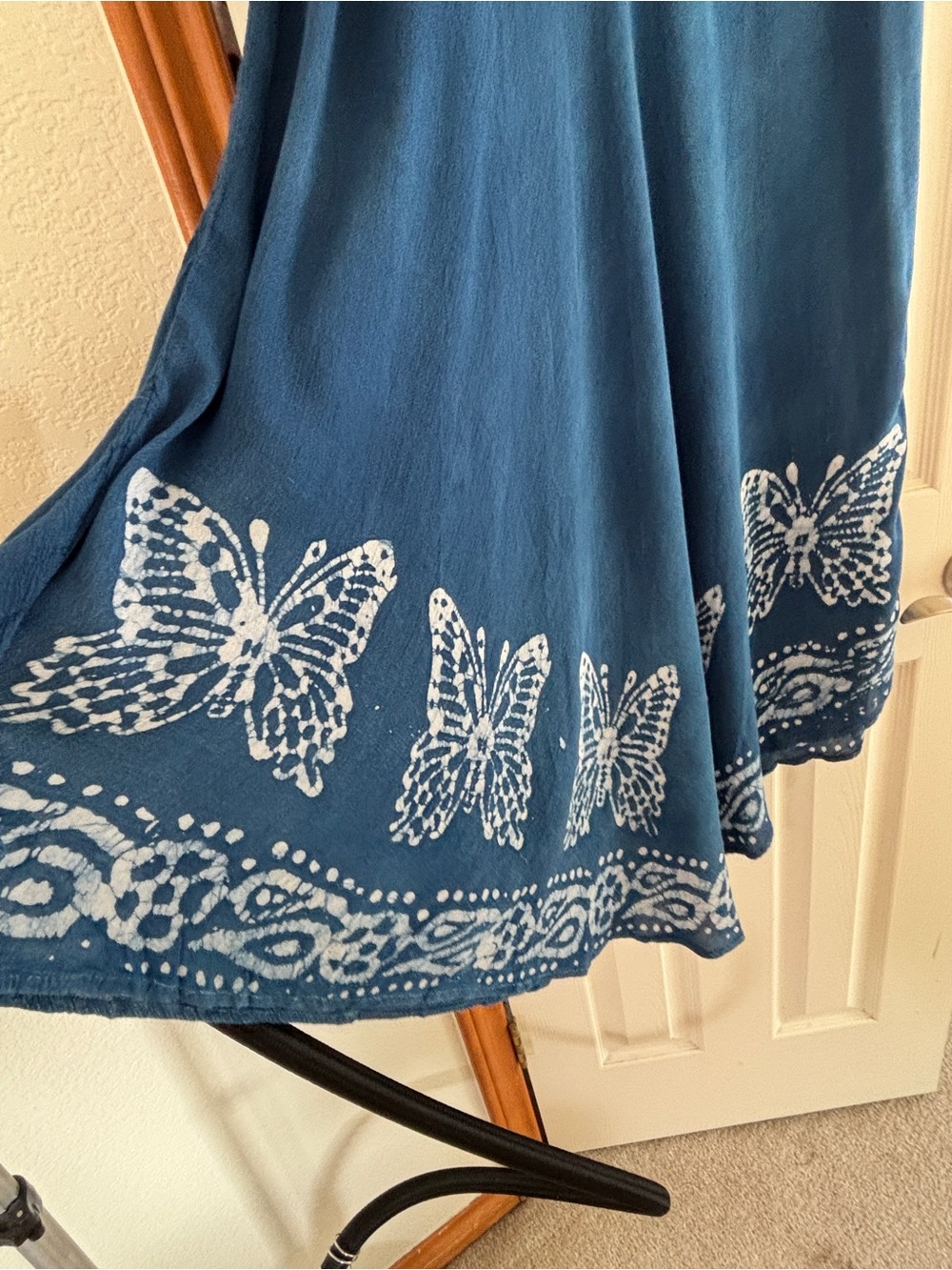 Shoreline Blue Embroidered Scoop-Neck Dress - Picture 3 of 4
